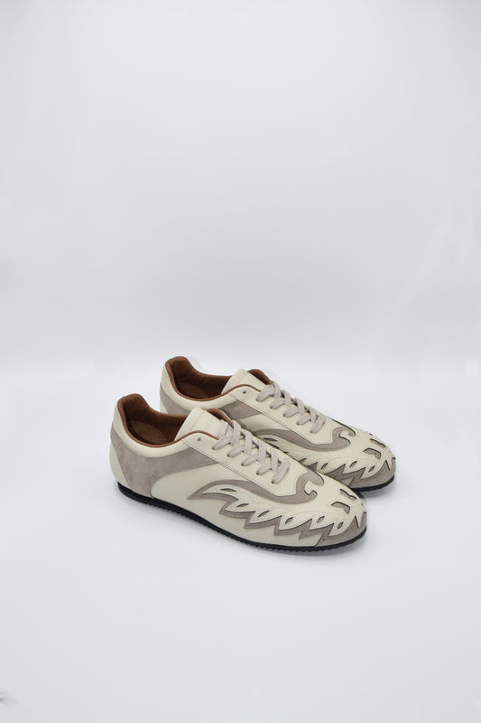 EAGLE SNEAKER WHITE & BEIGE